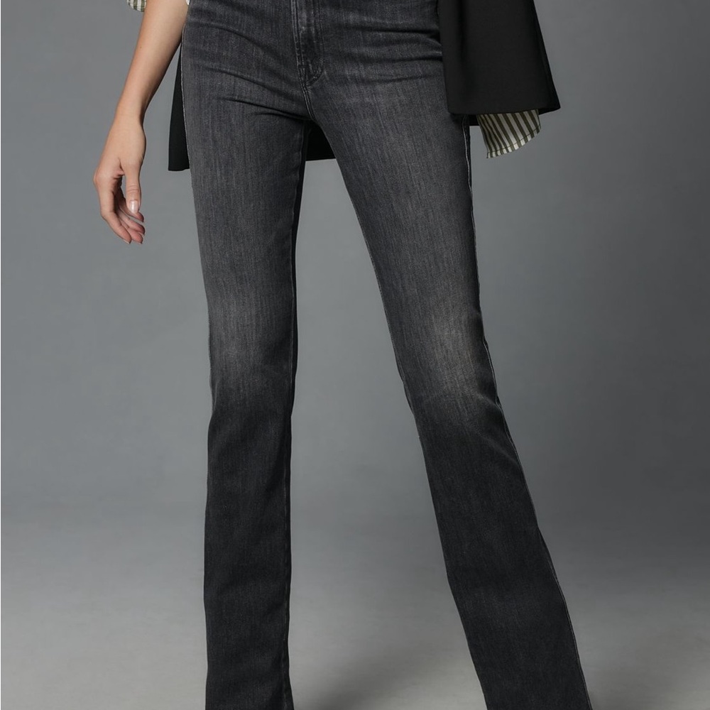 MOTHER Smoking High-Rise Straight Jeans